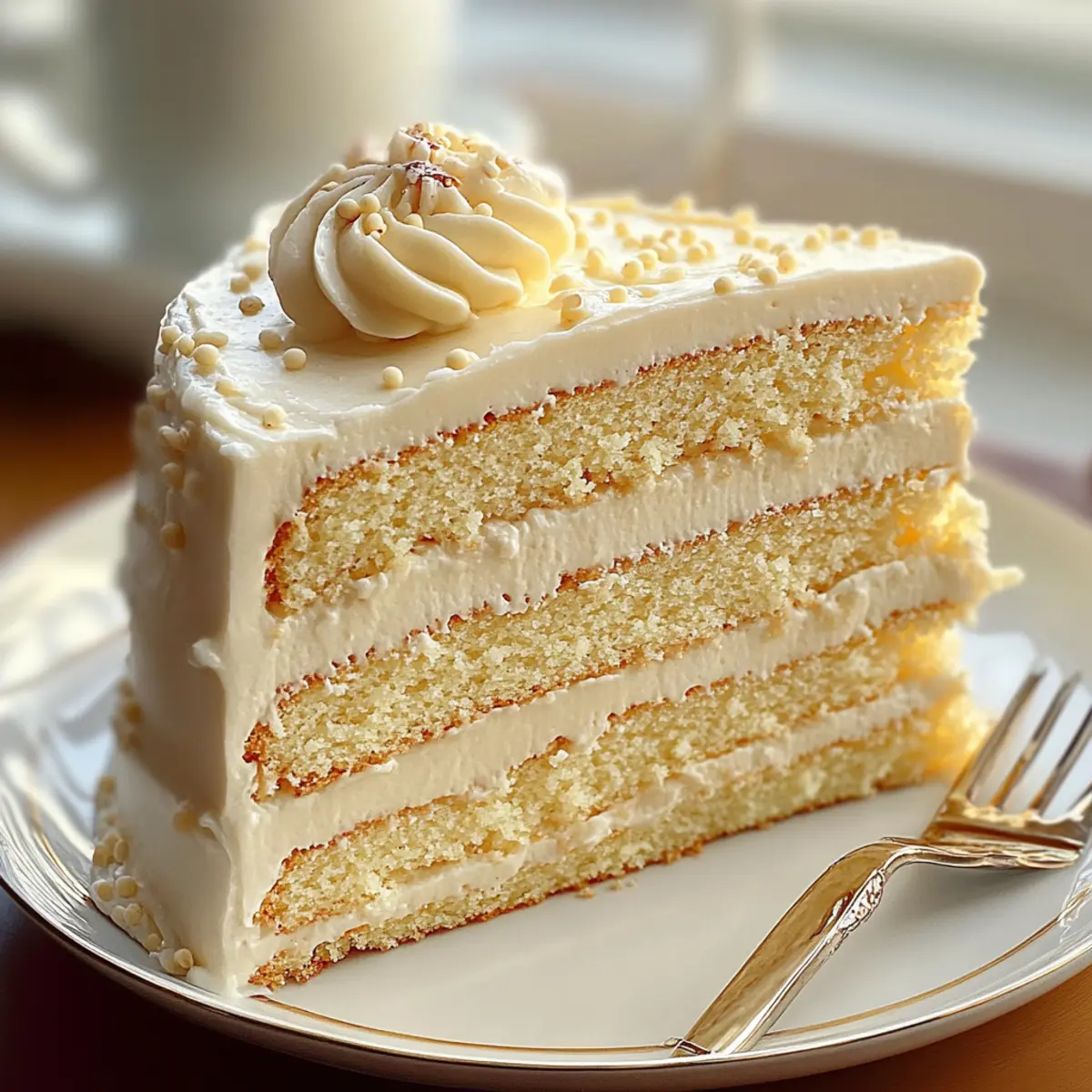 Eggnog Cake