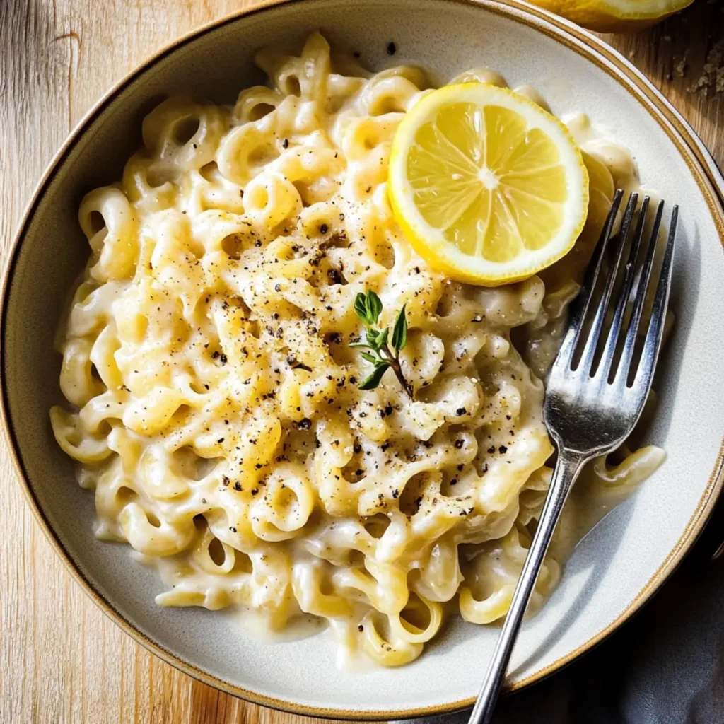 Creamy Lemon Pepper Pasta