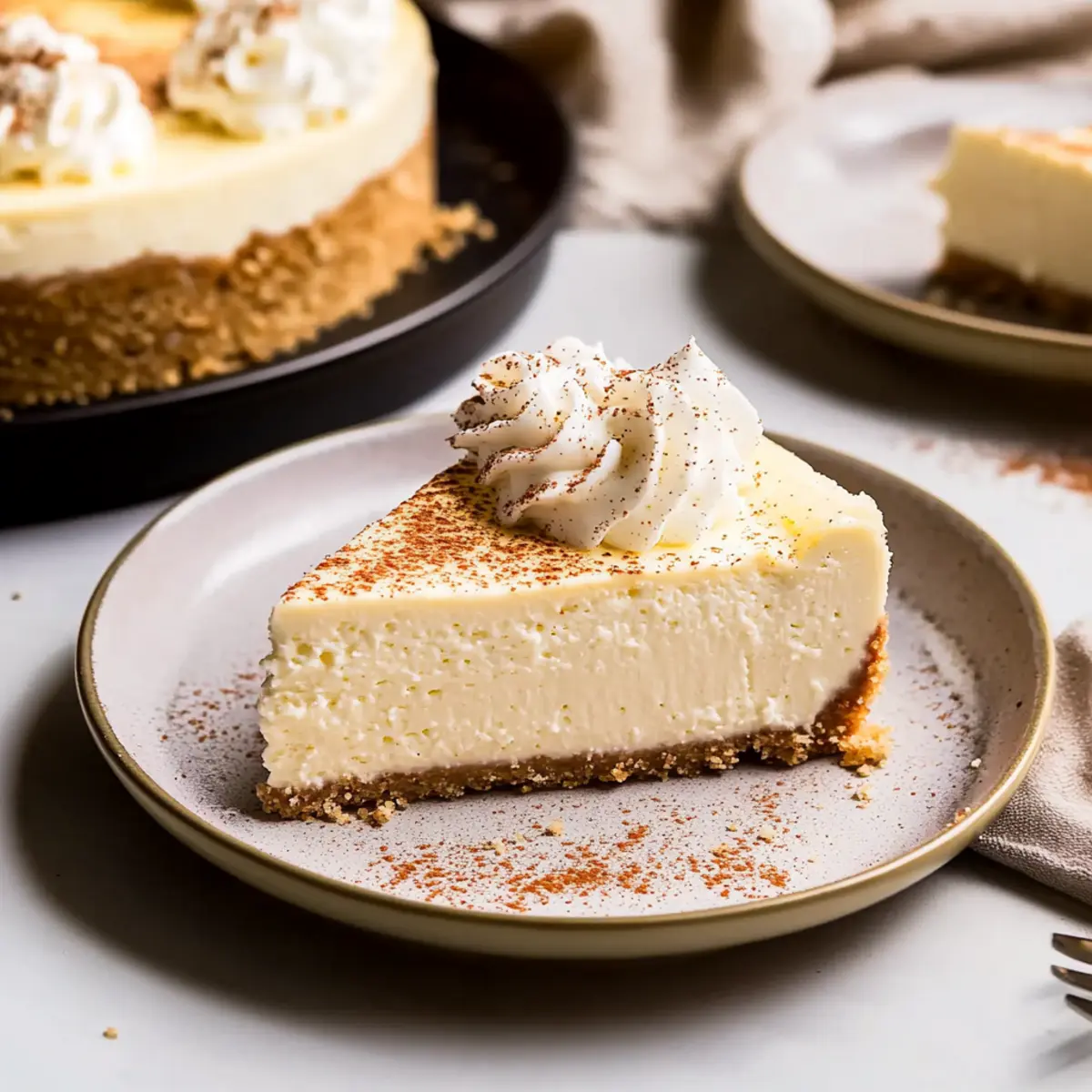 Eggnog Cheesecake