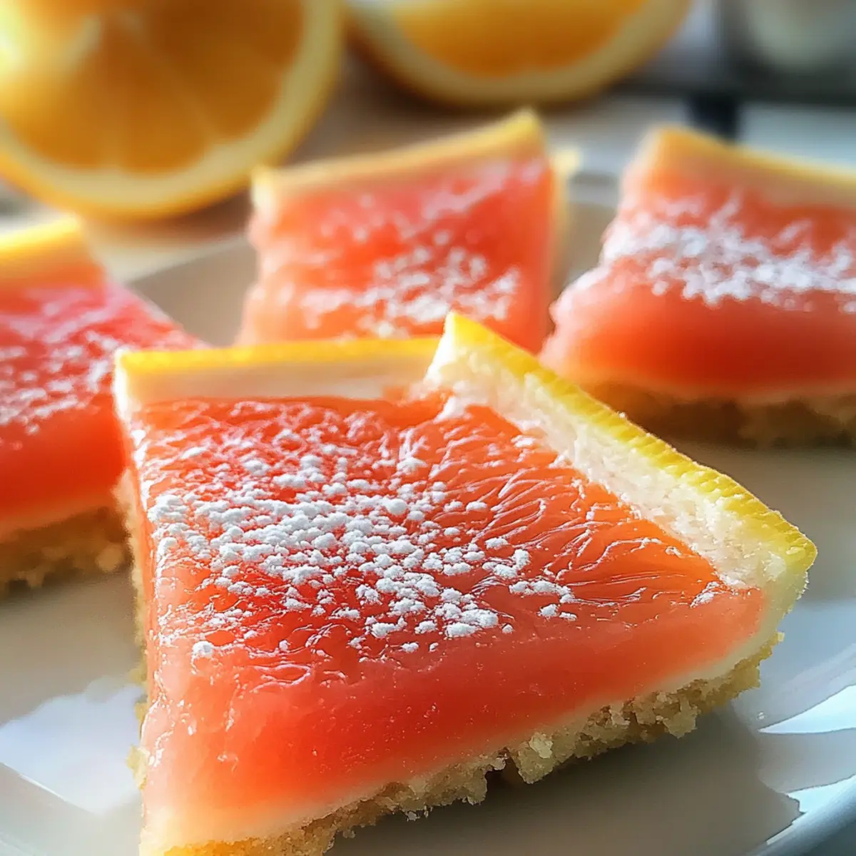 Grapefruit Bars
