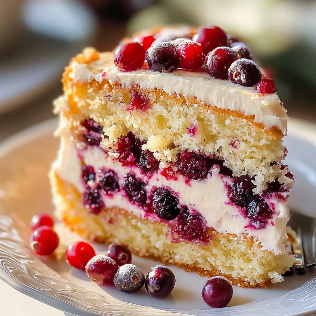 Cranberry Orange Cake