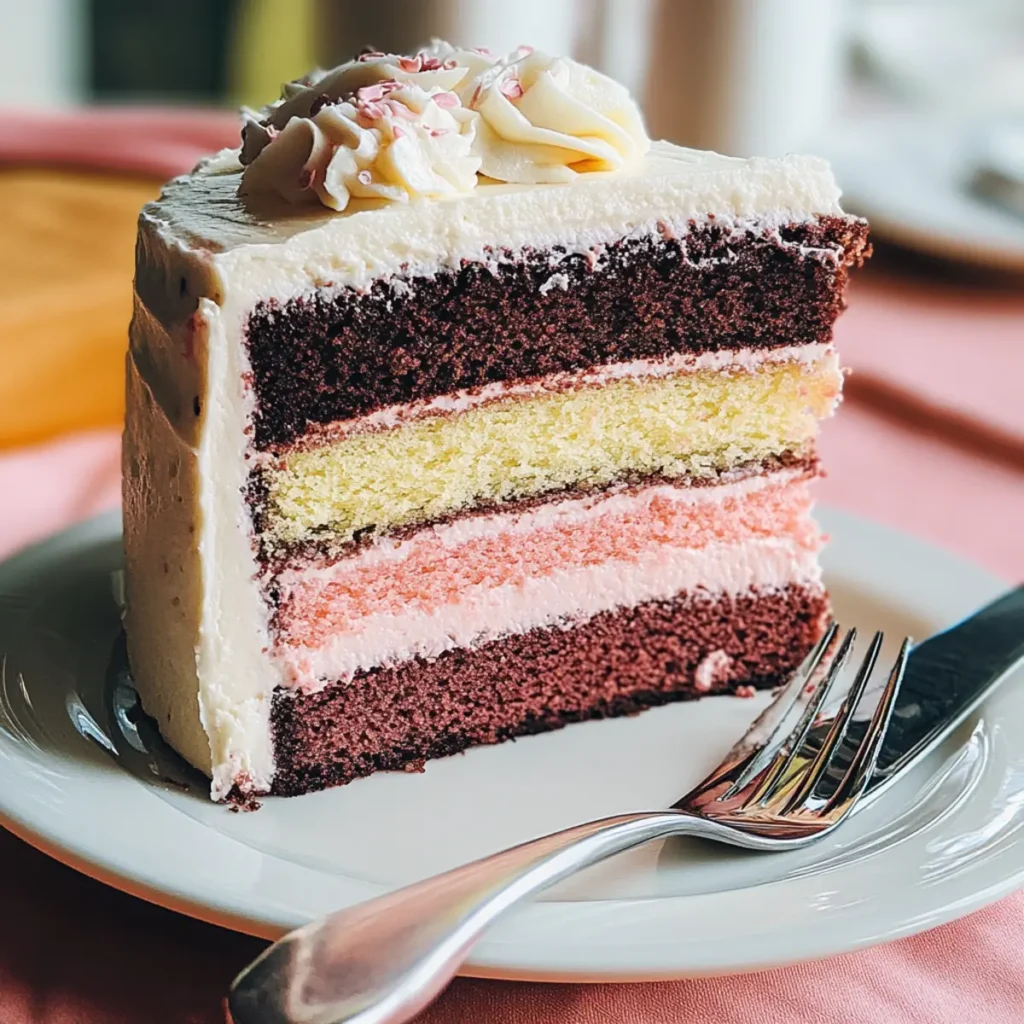 Neapolitan Cake