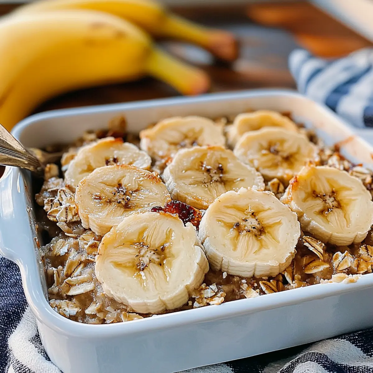 Banana Baked Oatmeal