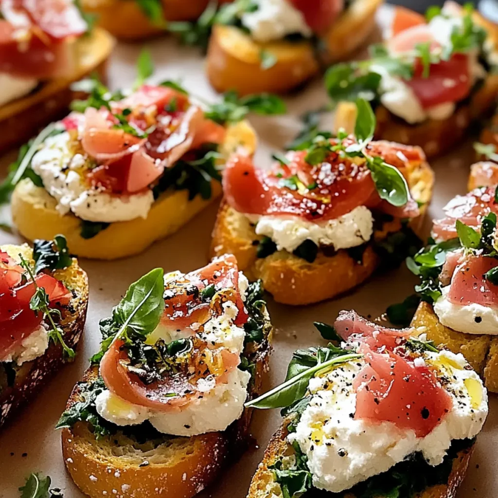 Holiday Crostini - 8 DELICIOUS ways!