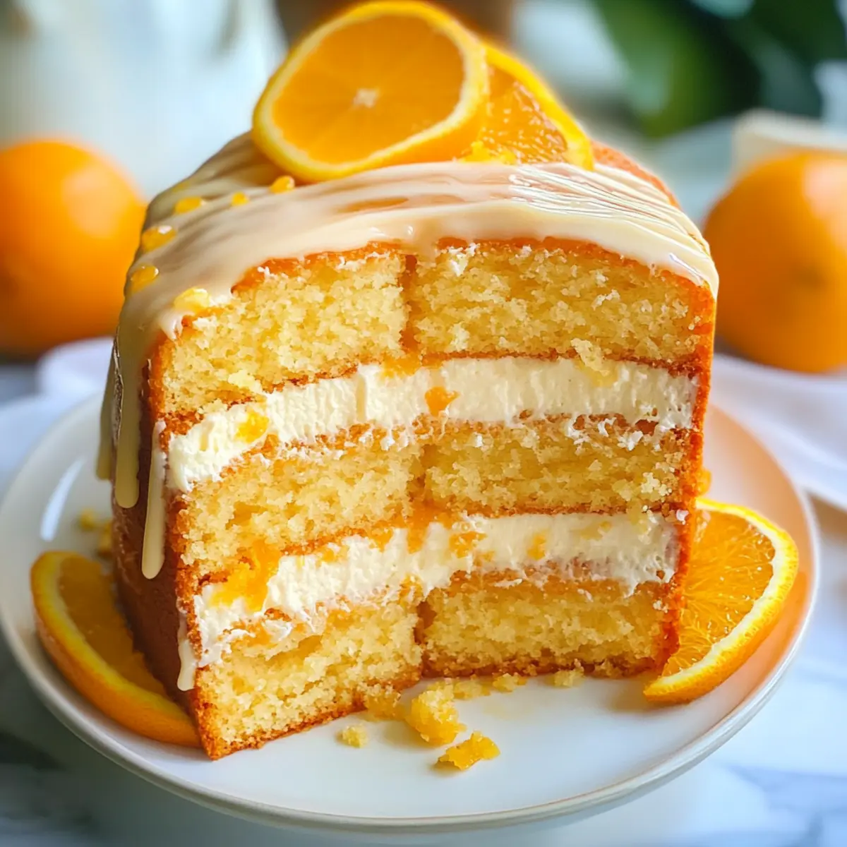 Amazing Orange Cake