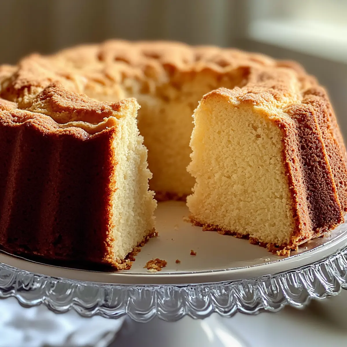 Easy Cream Cheese Pound Cake