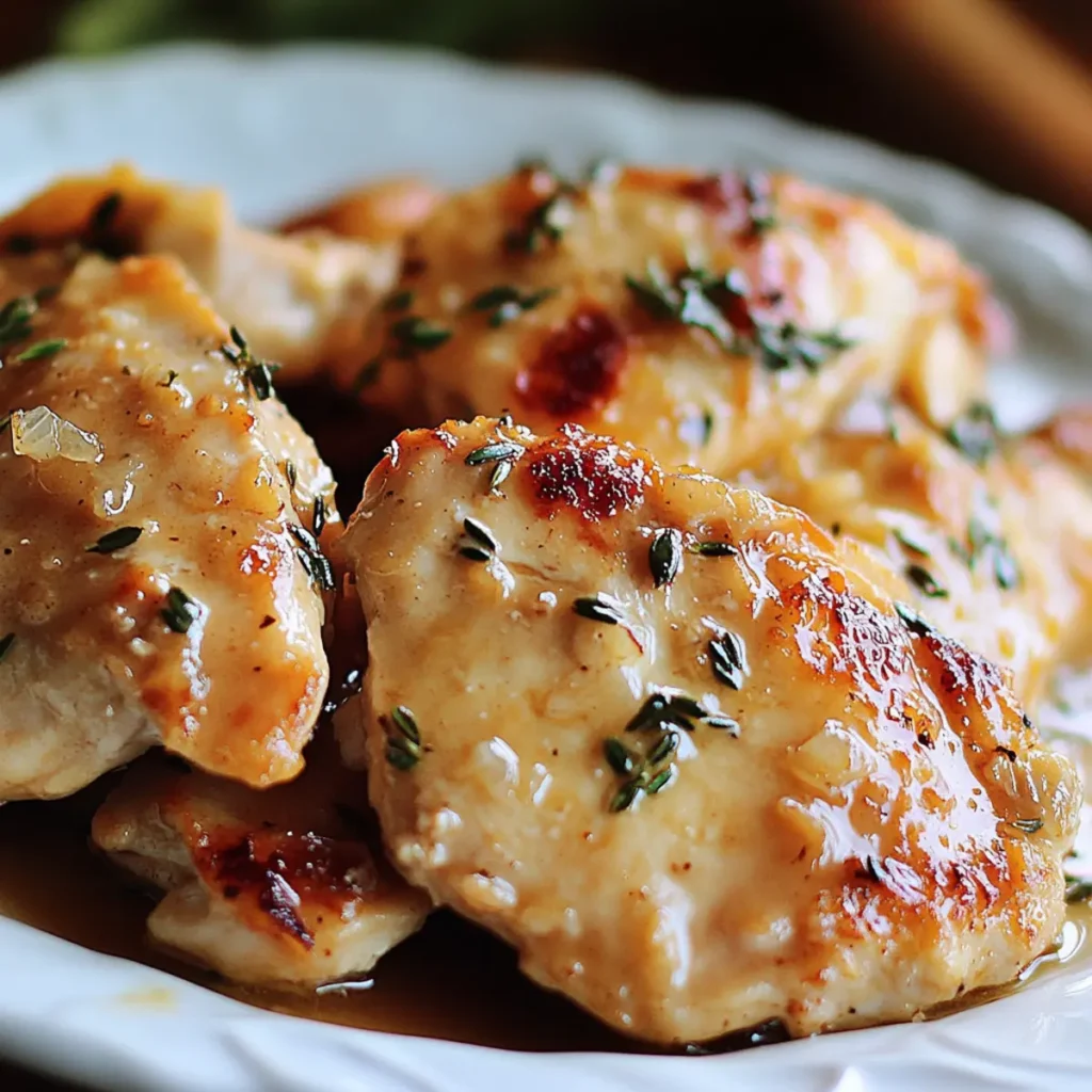 Melt in Your Mouth Chicken