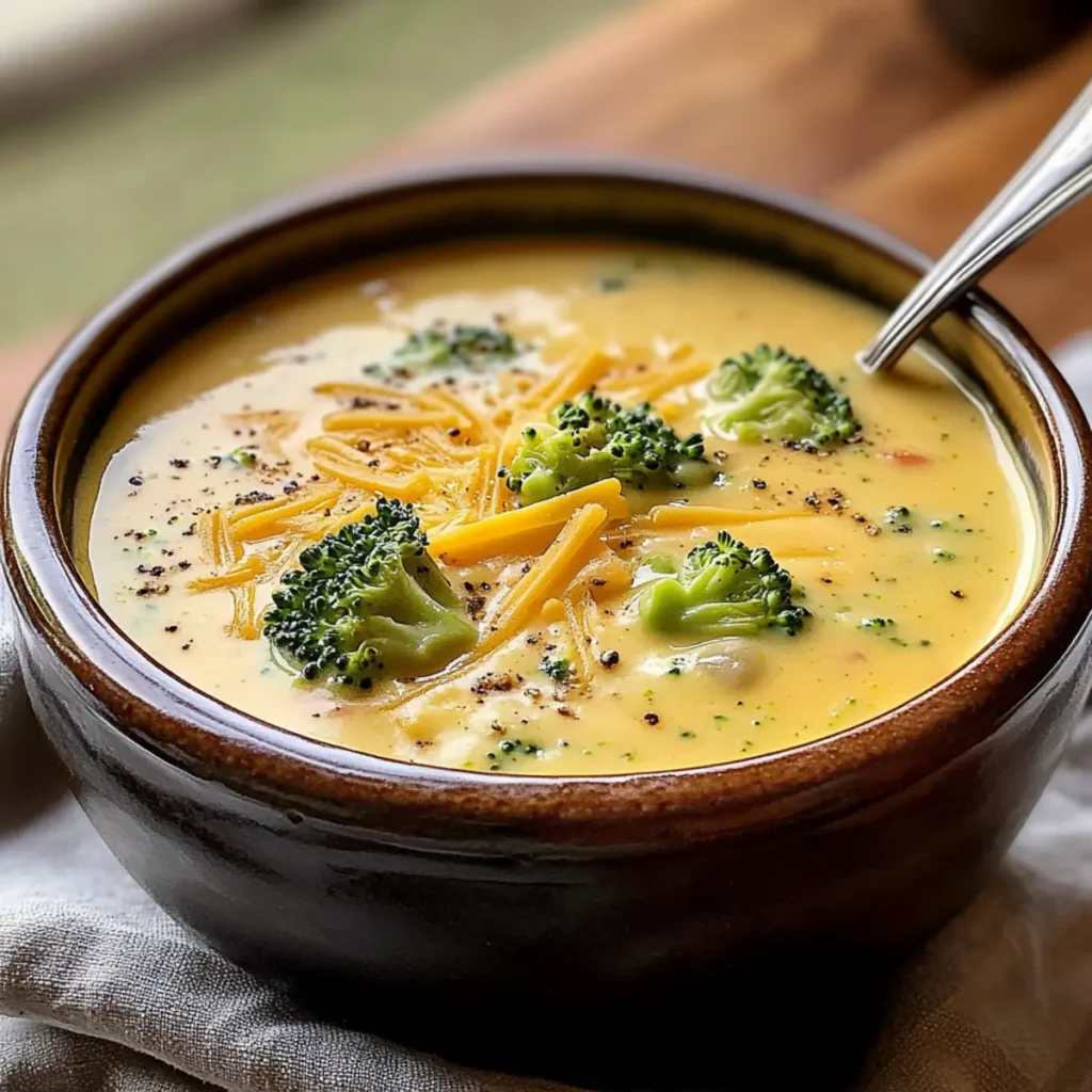 Copycat Panera Broccoli Cheddar Soup