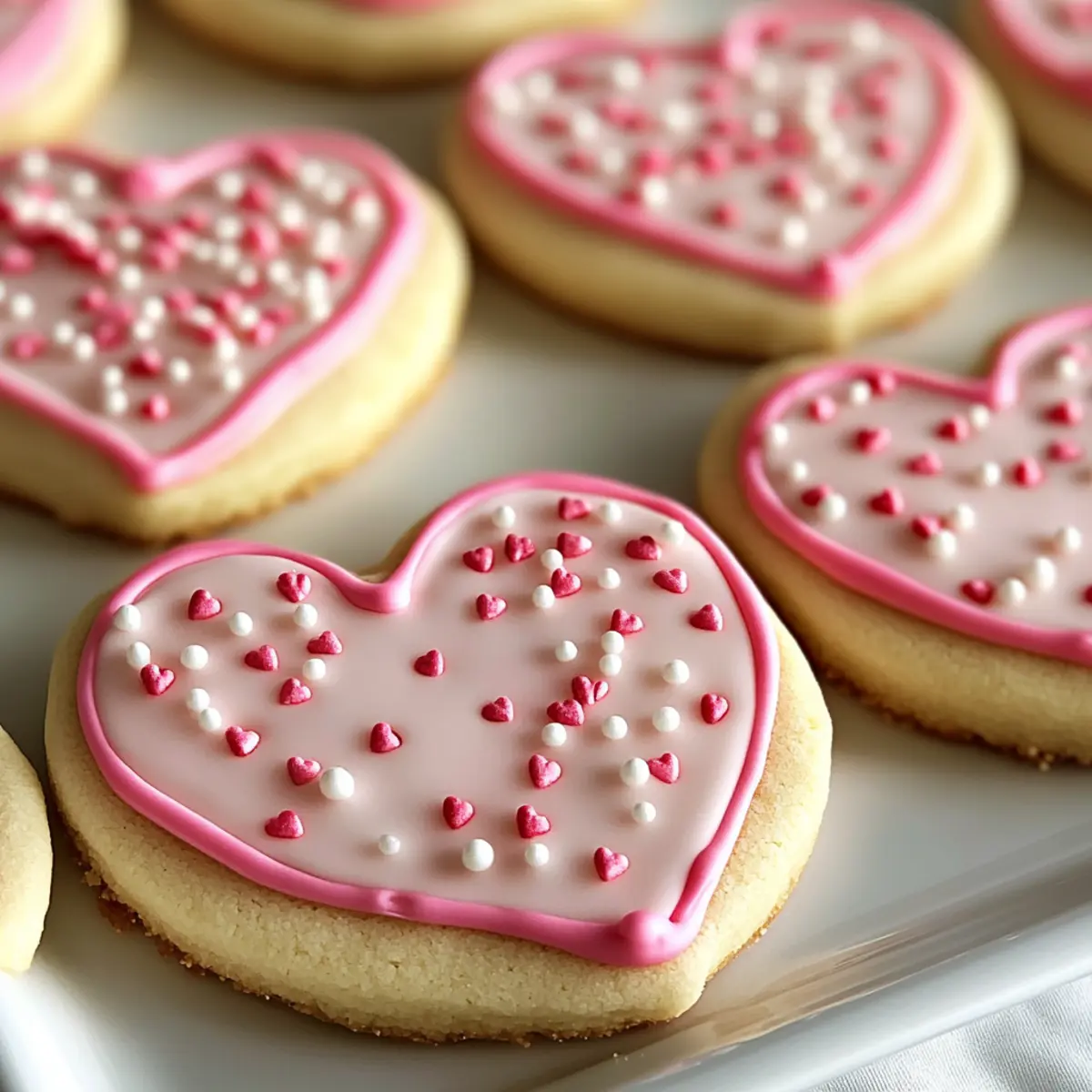 Bethany's Favorite Valentine Cut Out Sugar Cookies