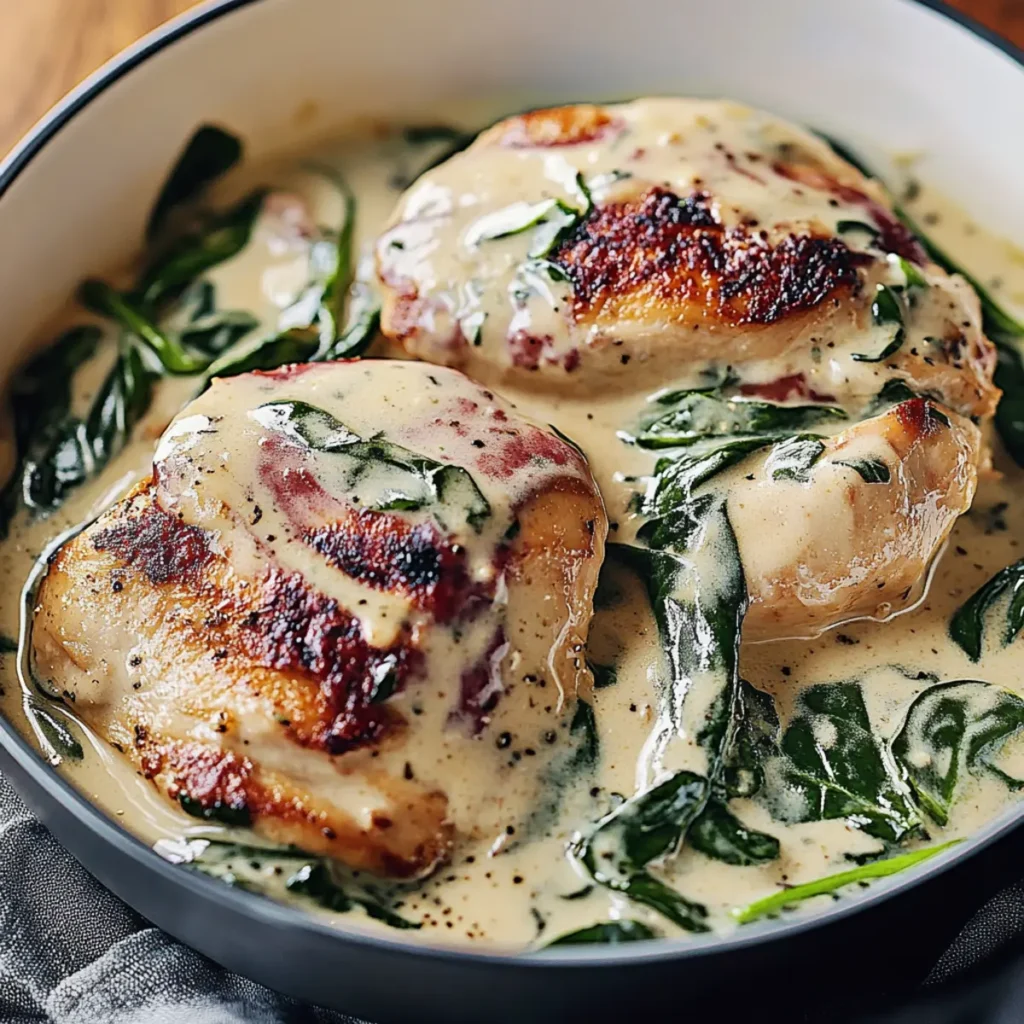 Creamy Spinach Chicken