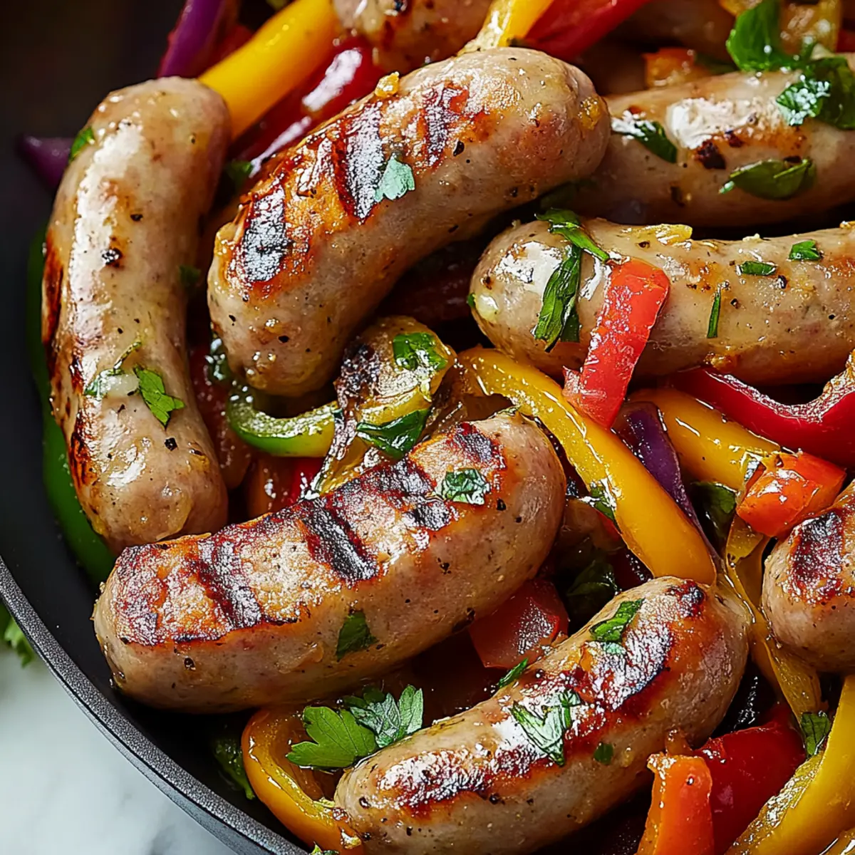 Sausage and Peppers