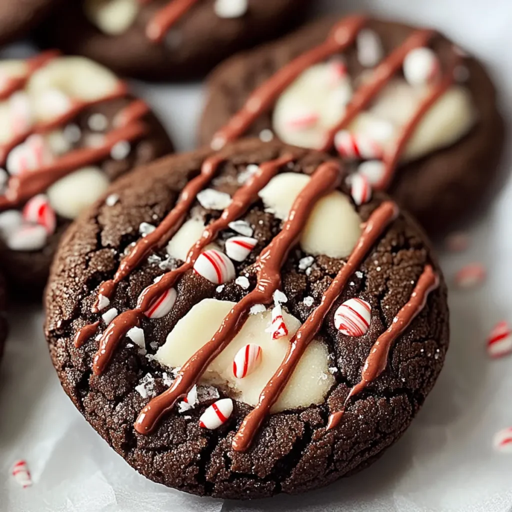 Peppermint Mocha Cookies