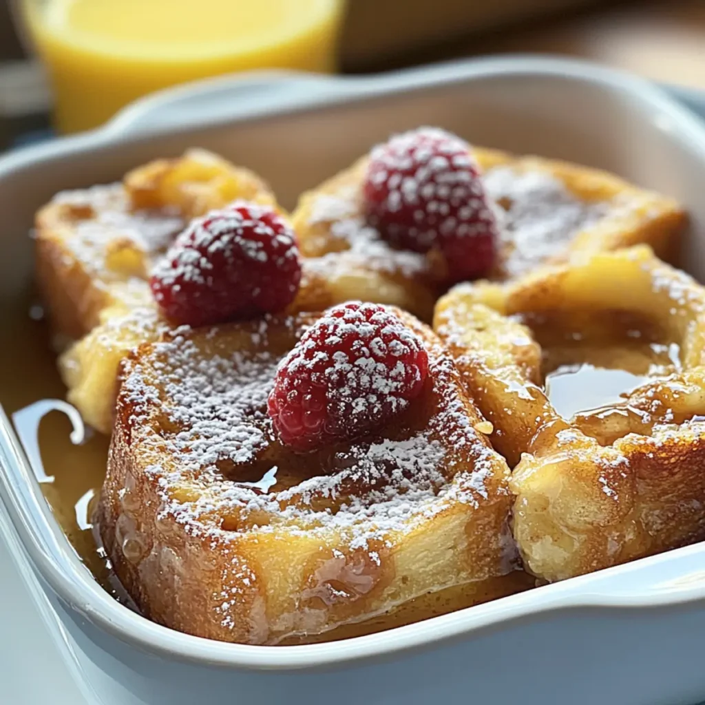 Overnight French Toast Casserole