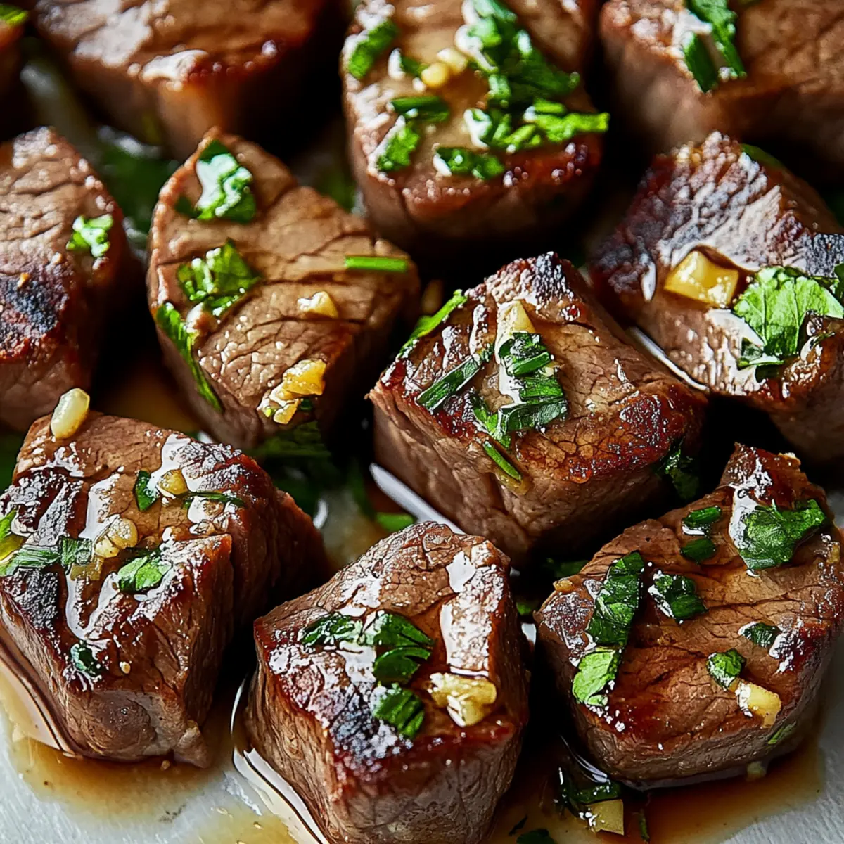 Garlic Butter Steak Bites