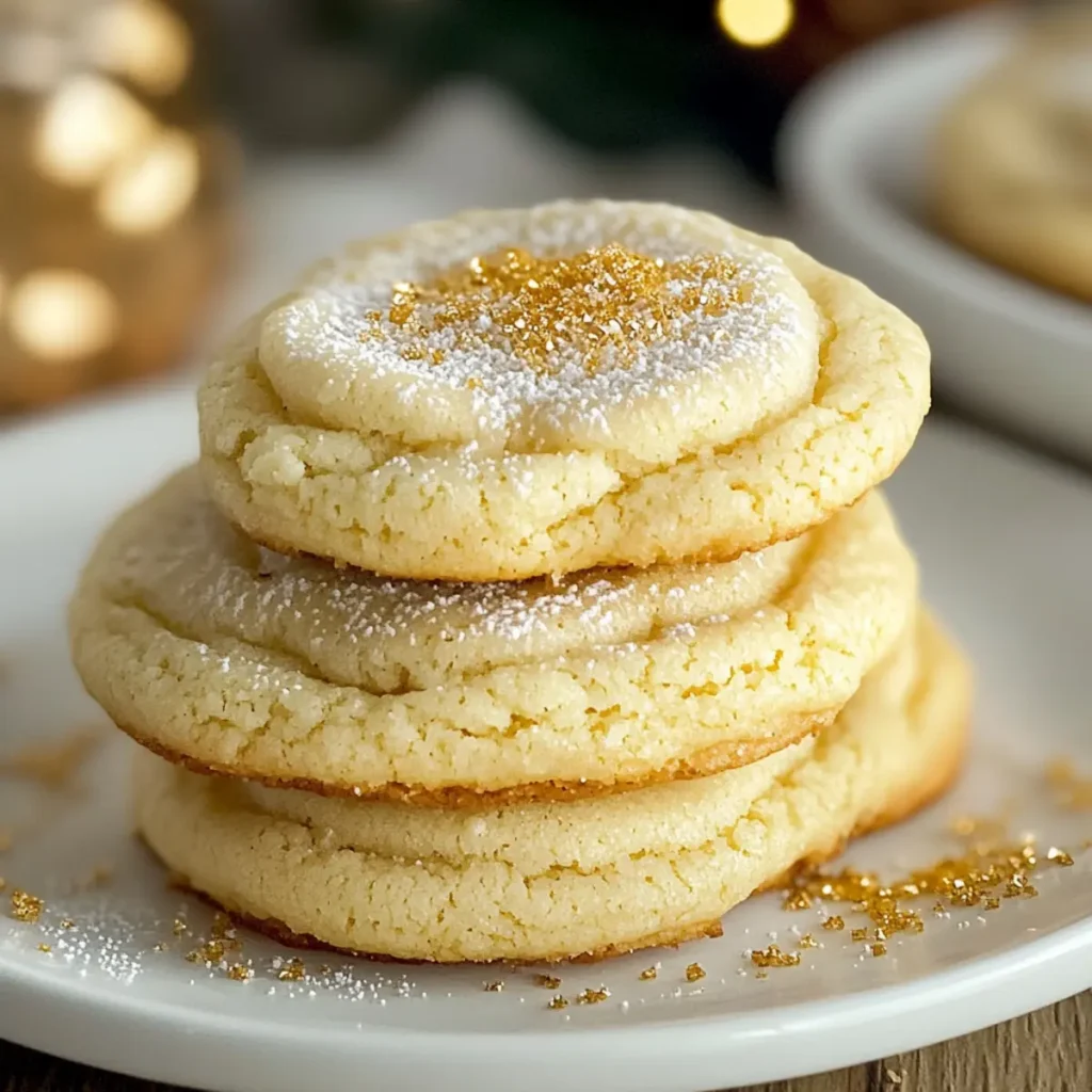 Eggnog Cookies