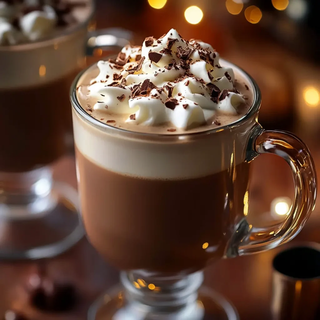 Spiked Baileys Hot Chocolate for Two