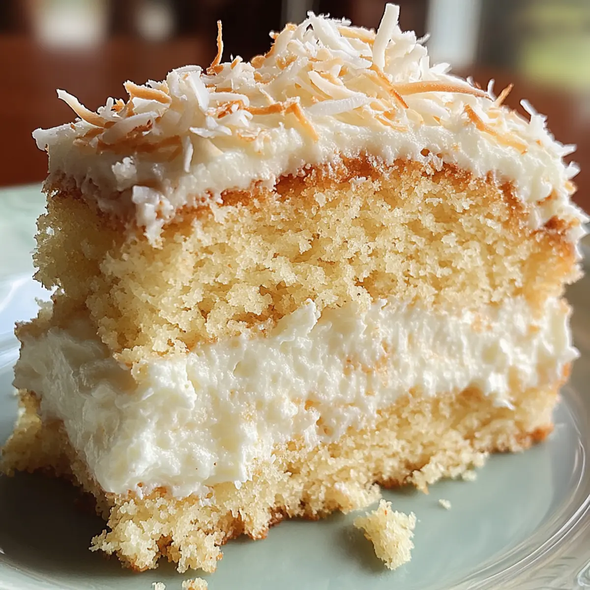 Old-Fashioned Coconut Cake