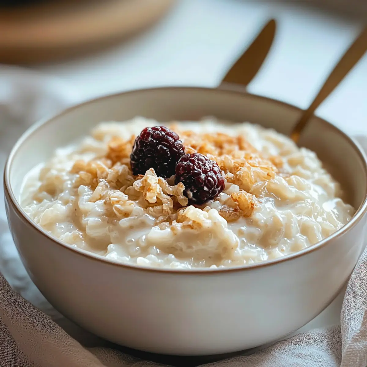 Creamy Rice Pudding