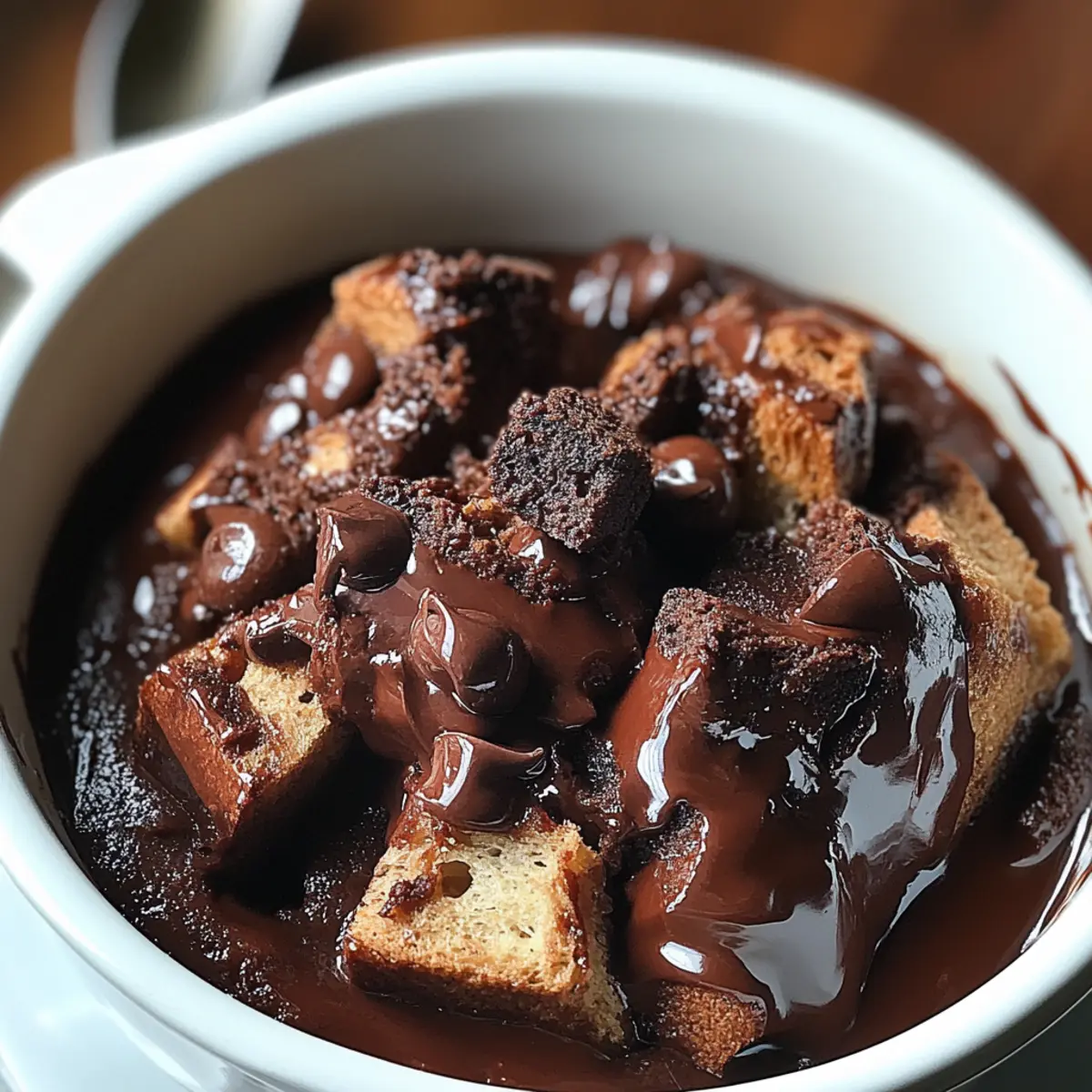 Chocolate Bread Pudding