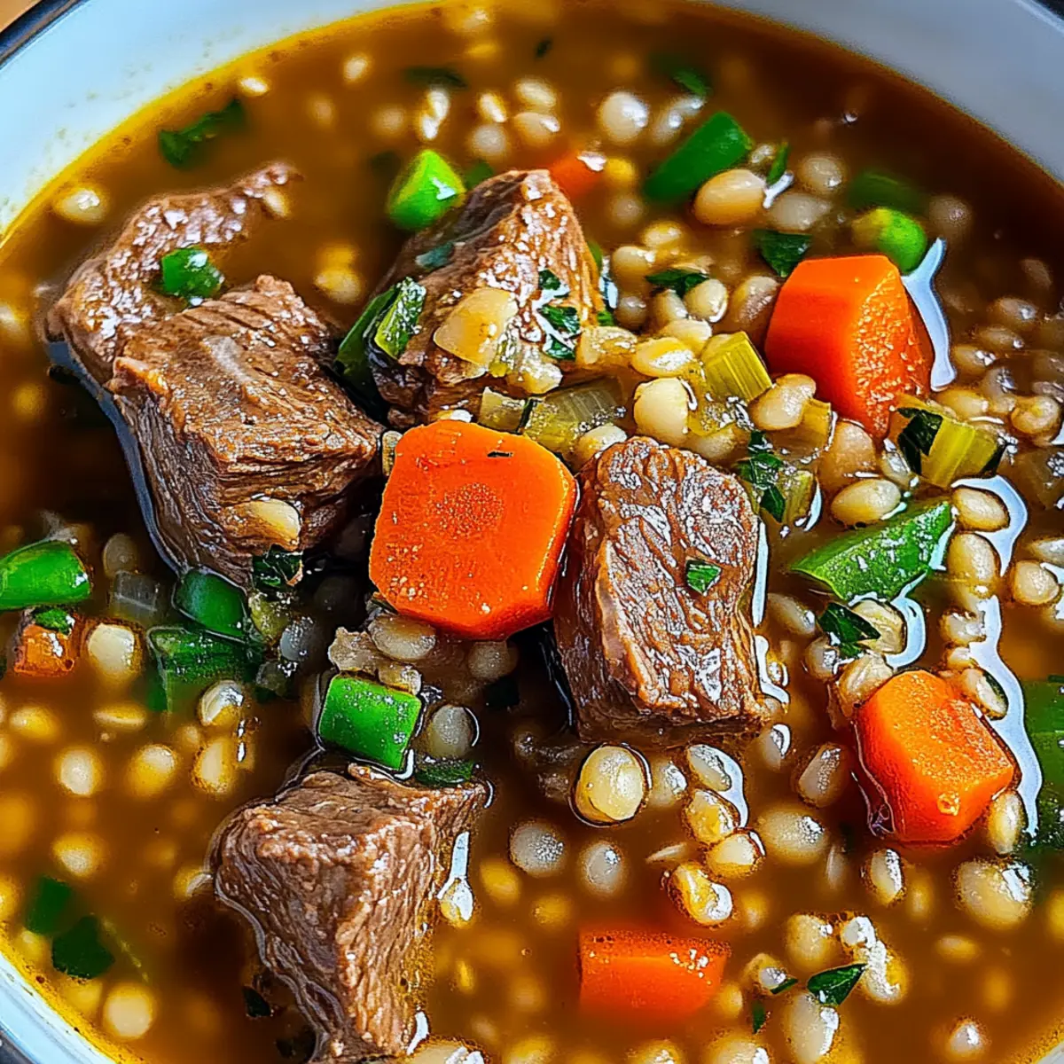 Beef Barley Soup