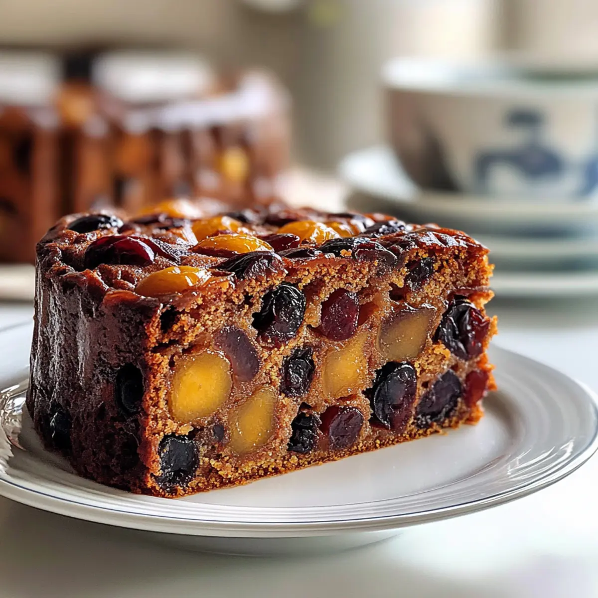 Traditional British Rich Fruitcake