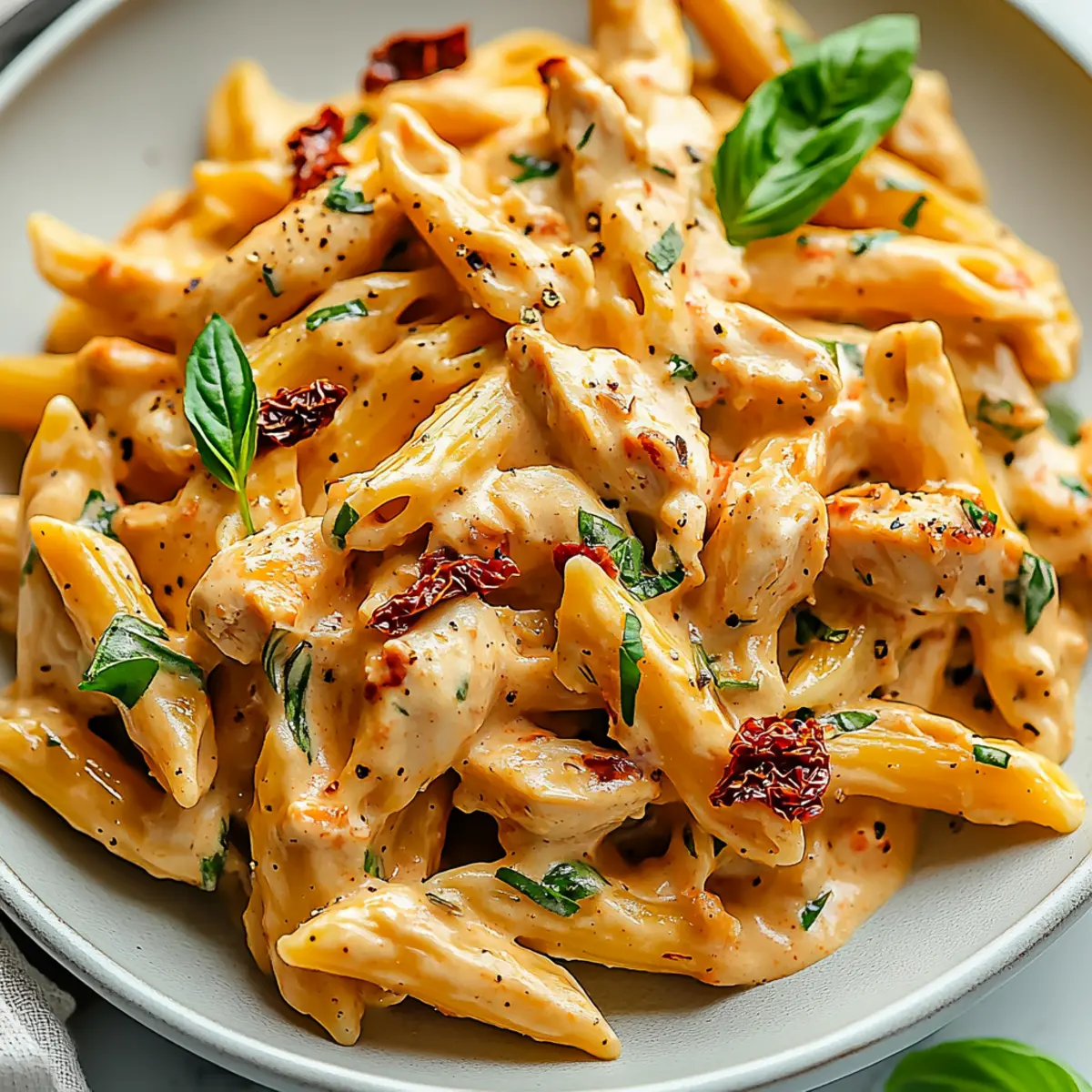 Creamy Sun-Dried Tomato Chicken Pasta