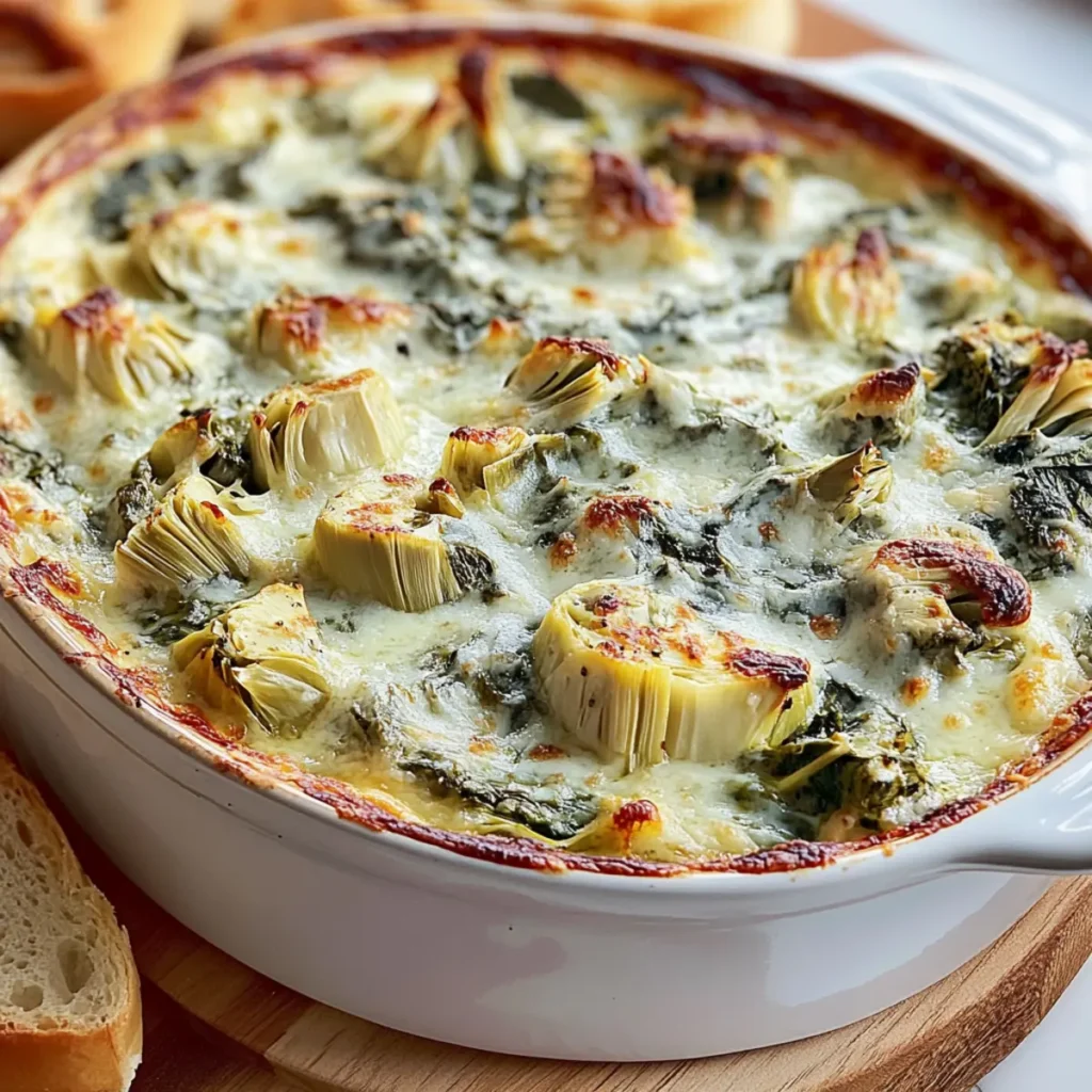 Hot Spinach Artichoke Dip