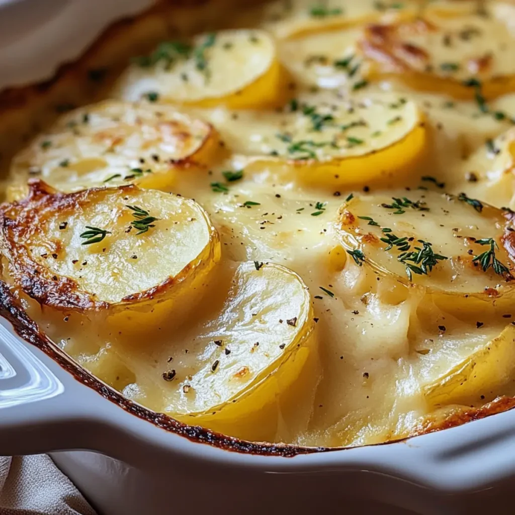 Creamy au Gratin Potatoes