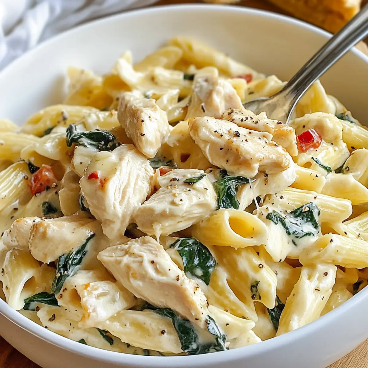 Chicken Florentine Pasta
