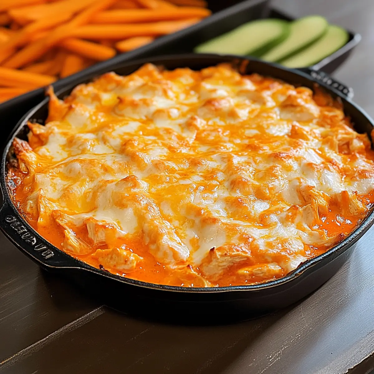 Buffalo Chicken Dip with Franks Buffalo Sauce