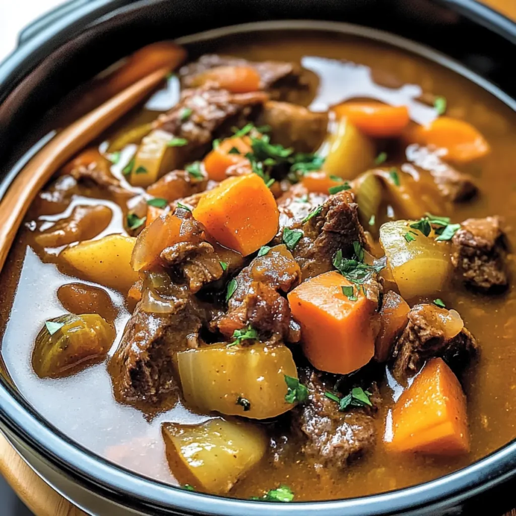Slow Cooker Beef Stew