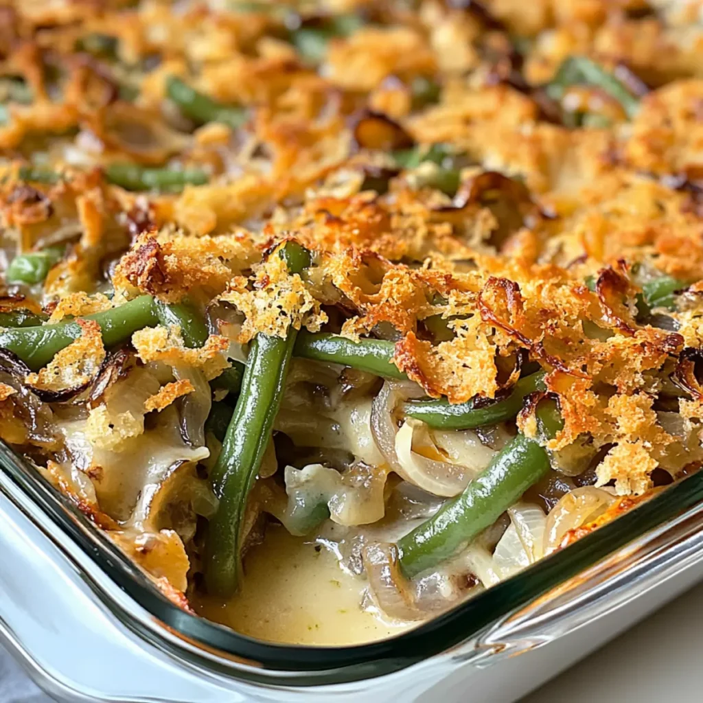 French Onion Green Bean Casserole