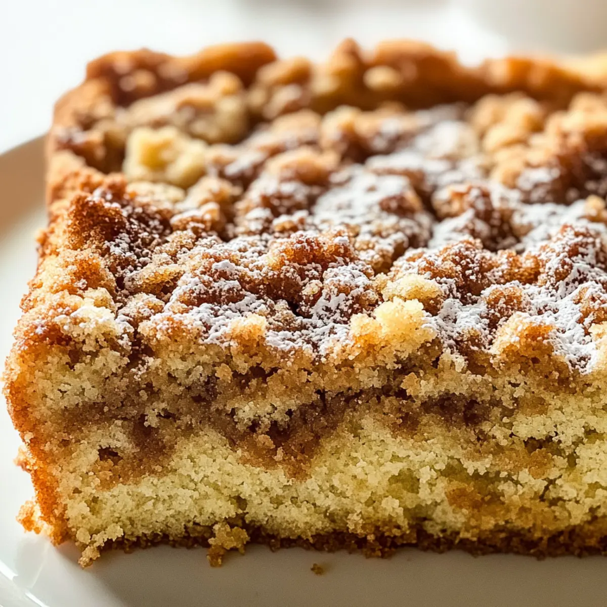 Easy Coffee Cake Recipe with Brown Sugar