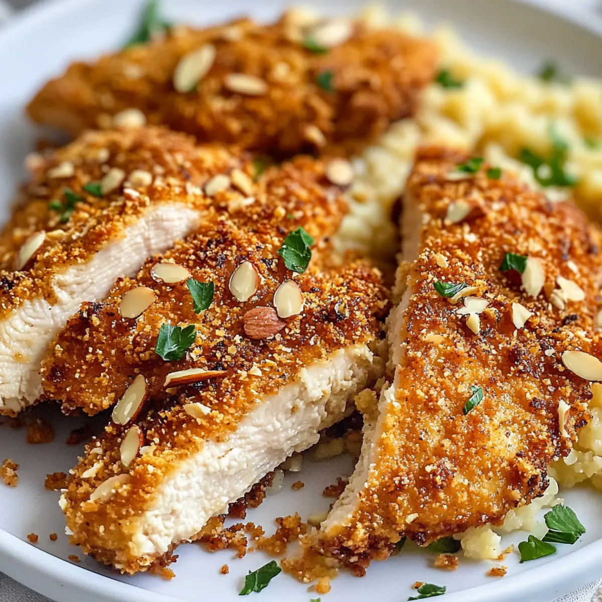 Almond-Crusted Chicken Tenders