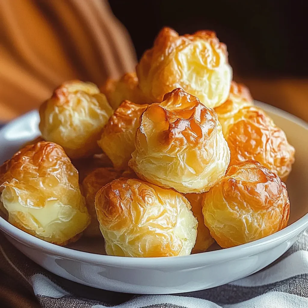 Gougeres (French Cheese Puffs)