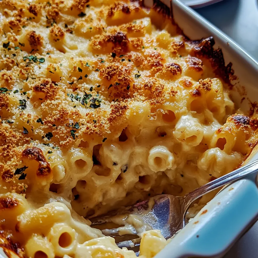 Easy Baked Mac and Cheese