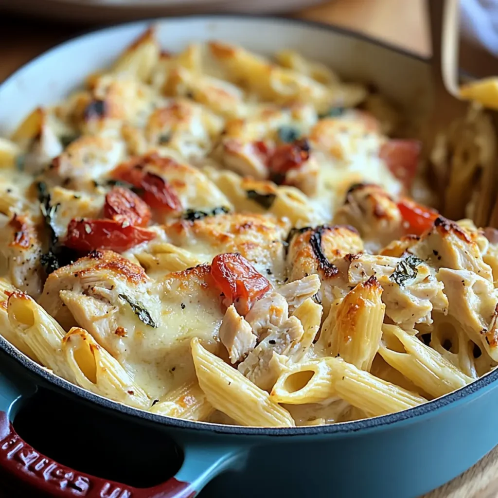 Baked Feta Pasta with Chicken