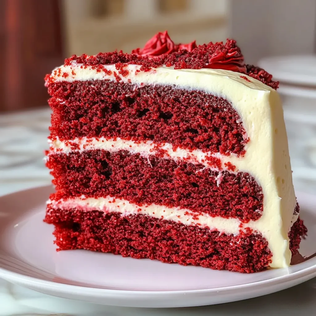 Homemade Red Velvet Cake