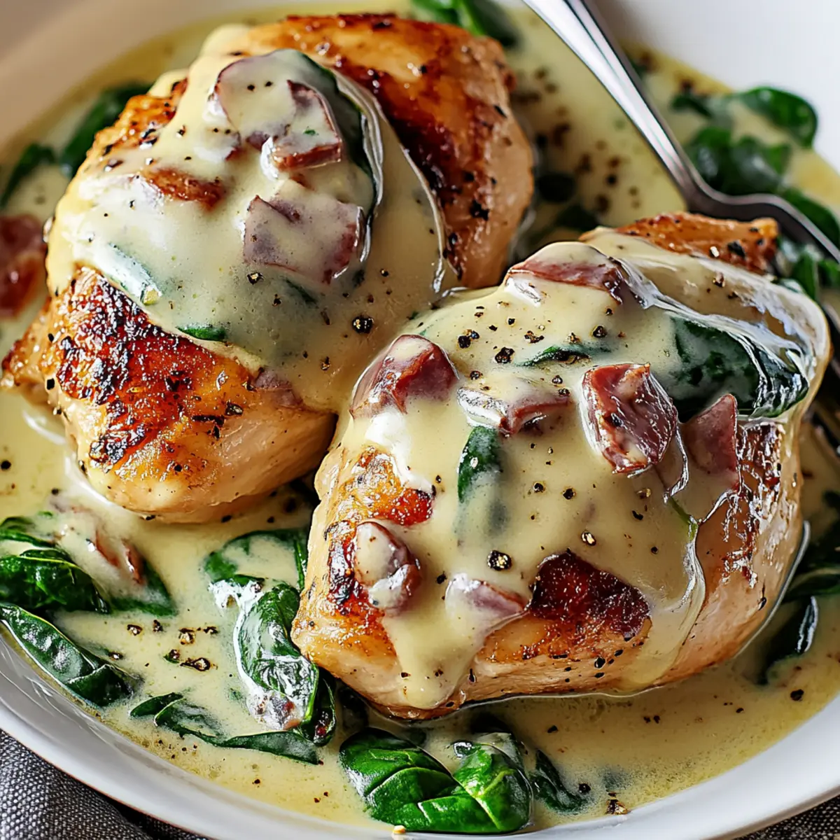 Creamy Spinach Chicken