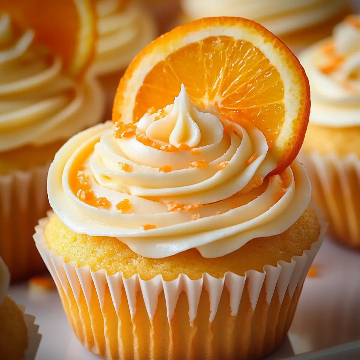 Orange Cupcakes