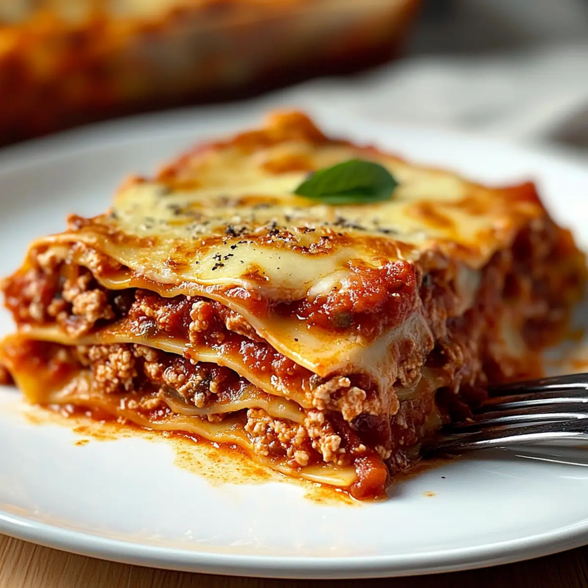 Quick And Healthy Lasagna