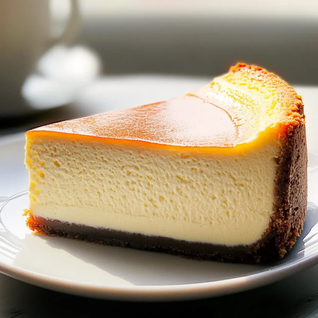 Classic New York Cheesecake