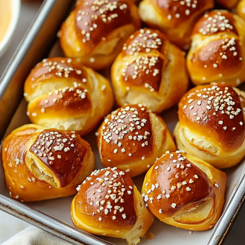 Buttery Soft Pretzel Bites