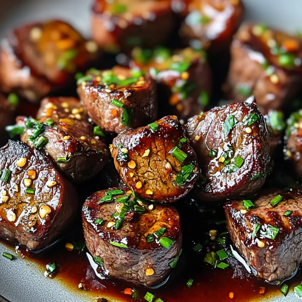 Garlic-Butter Steak Bites