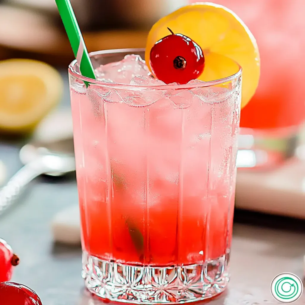 Delicious Dirty Shirley Pink Cocktail Recipe for Fun Gatherings