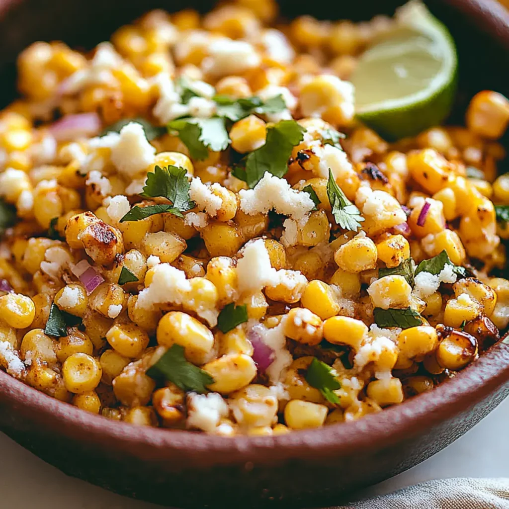 Mexican-Inspired Street Corn Dip (Fresh or Frozen Corn)