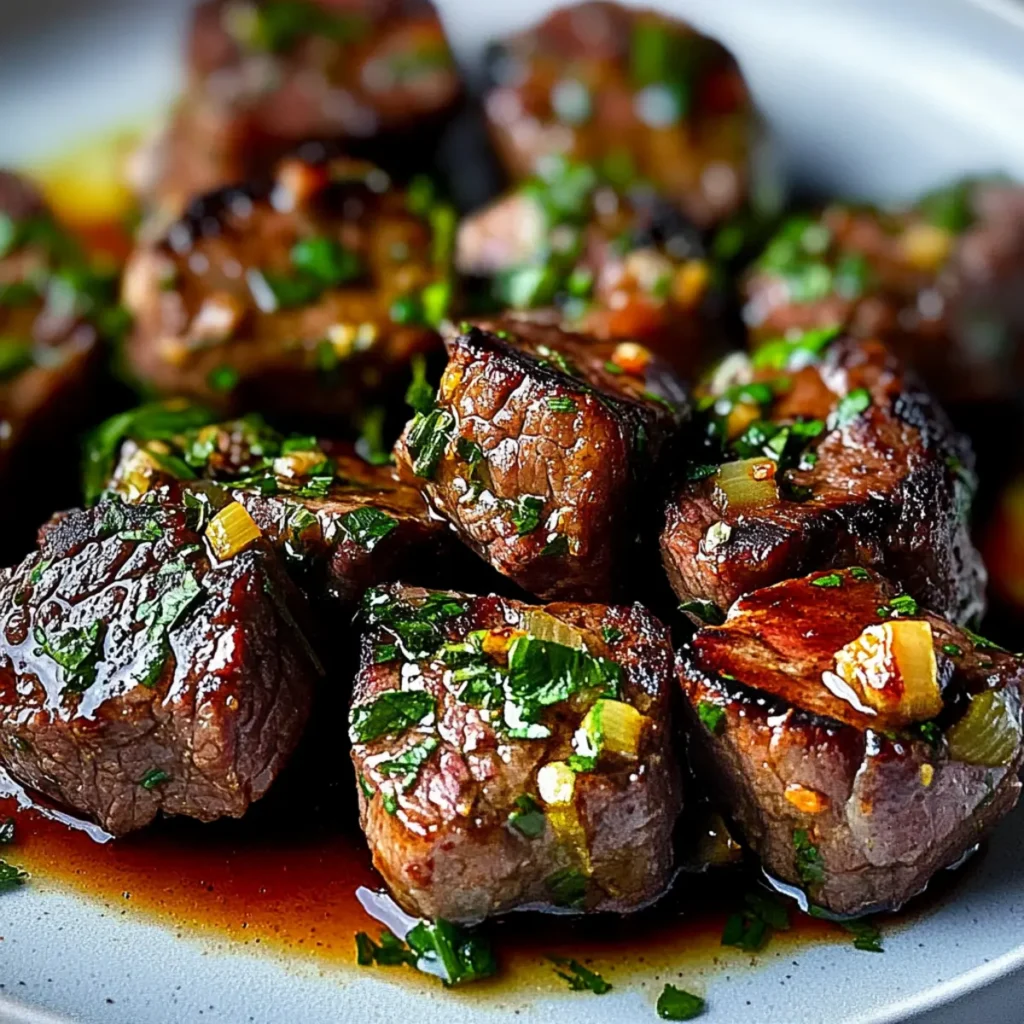 Garlic Butter Steak Bites