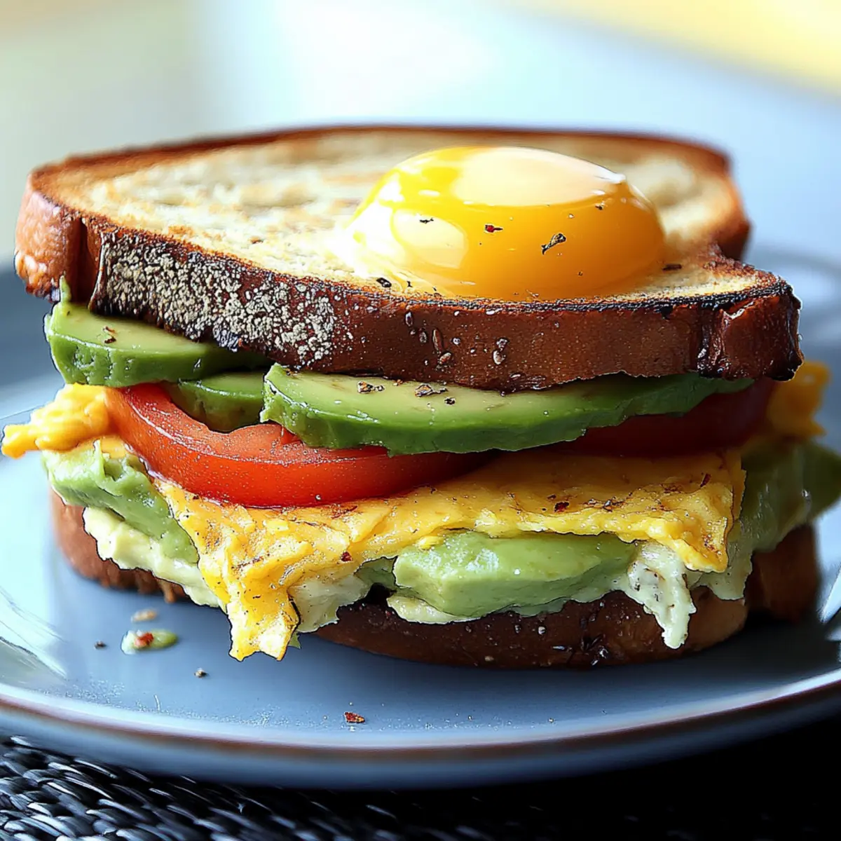 Avocado Breakfast Sandwich