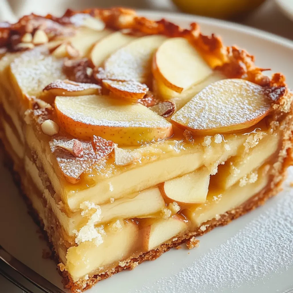 Invisible Apple Cake