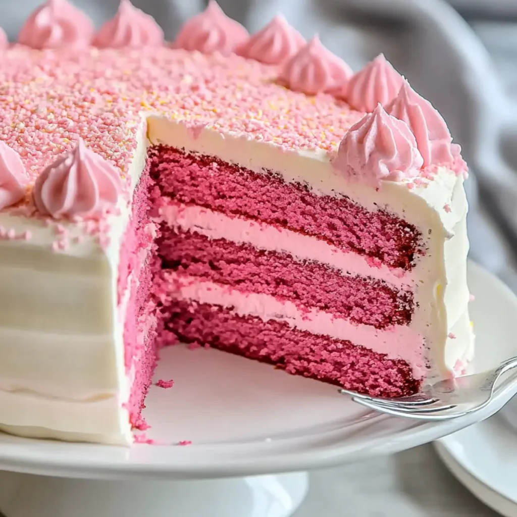 Pink Velvet Cake